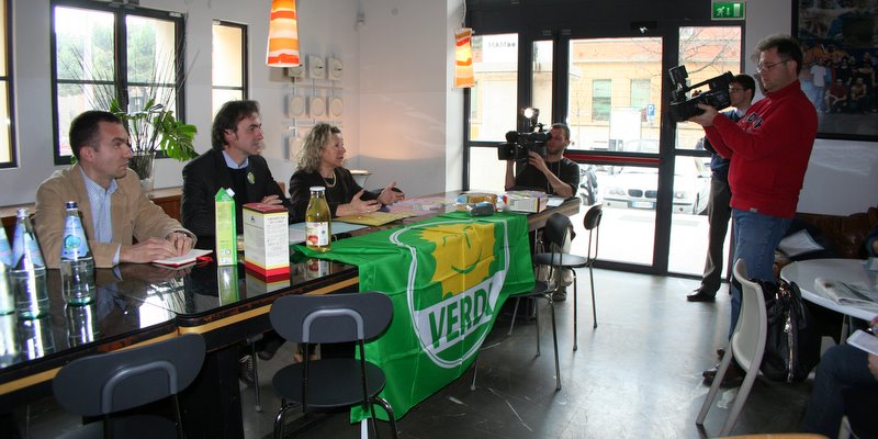 Un momento della conferenza stampa